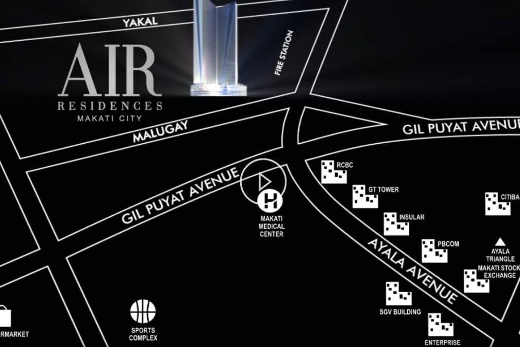 Great View 1 Bedroom Condo In Makati Near Trident Tower Manila Ngoại thất bức ảnh